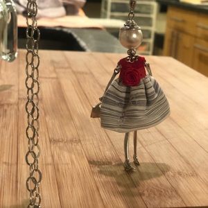 Le Amiche Gioielli - Silver + pearl Italian charm